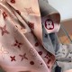 Replica Sciarpa Giant Pop Monogram Cashmere Rosa