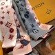 Replica Sciarpa Giant Pop Monogram Cashmere Rosa