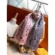Replica Sciarpa Giant Pop Monogram Cashmere Rosa