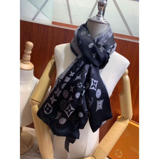 Replica Sciarpa in cashmere con monogramma pop gigante Gay