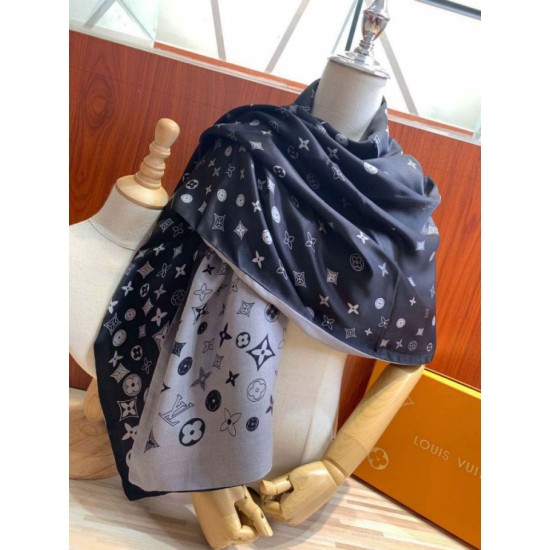 Replica Sciarpa in cashmere con monogramma pop gigante Gay