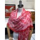 Replica Monogram motivo cachemire Schawl Rosa Replica Monogram motivo cachemire Schawl Rosa