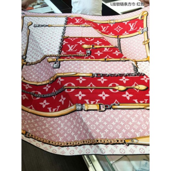 Replica Confidential Monogram Square 140 Red