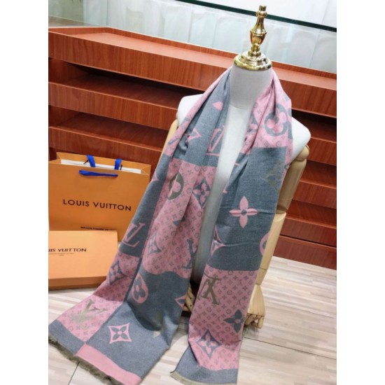 Replica Schahmere di seta check cashmere rosa