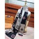 Replica Schahm in seta cashmere check nero