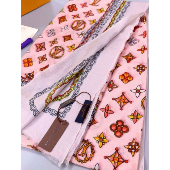 Replica Cashmere Silk Schawl Pink