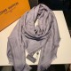 Replica Monogram Classic Shine Shawl 140 grigio