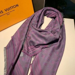 Replica Monogram Classic Shine Shawl 140 viola