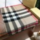 Replica Scialle in cashmere con motivo check classico Burberry 70 x 200 marrone