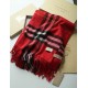Replica Scialle in cashmere con motivo check classico Burberry 70 x 200 rosso