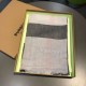 Replica Scialle in cashmere con motivo check classico Burberry 75 x 205 grigio