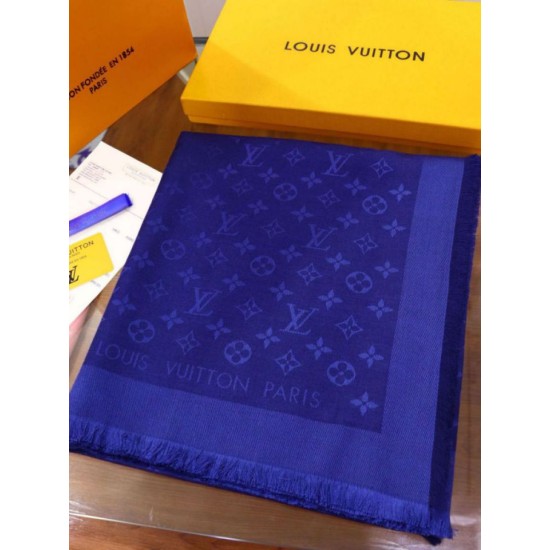 Replica Scialle Monogram Denim 140 M71376