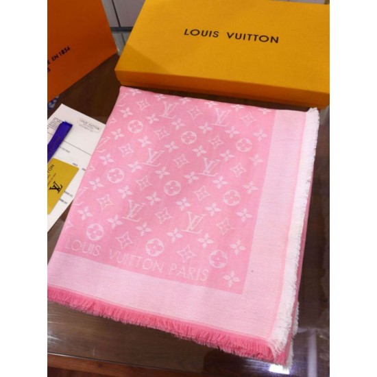 Replica Scialle Monogram Denim 140 M72046 Rosa