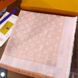 Replica Scialle Monogram Denim 140 Rosa