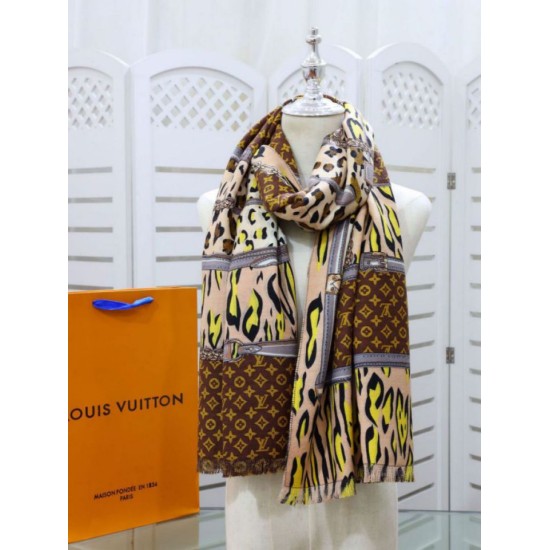 Replica Scialle Monogram Time Trunk Cashmere 80 x 200 Marrone Replica Scialle Monogram Time Trunk Cashmere 80 x 200 Marrone