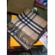 Replica Sciarpa Burberry classica in cashmere double face 30 x 168 Marrone