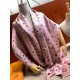 Replica Sciarpa Giant Pop Monogram Cashmere Rosa