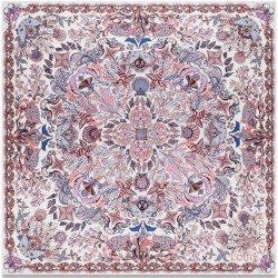 Replica Sea Of Love Square Cashmere Schawl M73823 Bianco