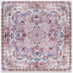Replica Sea Of Love Square Cashmere Schawl M73823 Bianco