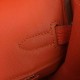 Replica Borse Hermes Birkin 30cm 35CM in pelle arancione Clemence