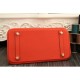 Replica Borse Hermes Birkin 30cm 35CM in pelle arancione Clemence