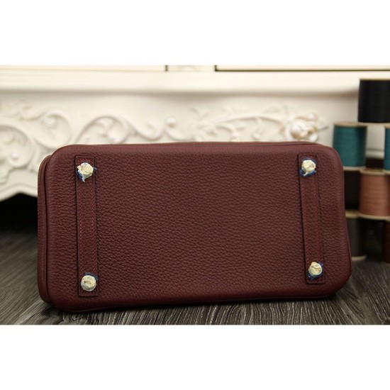 Replica Borse Hermes Birkin 30cm 35CM in pelle Bordeaux