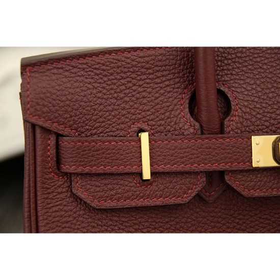 Replica Borse Hermes Birkin 30cm 35CM in pelle Bordeaux