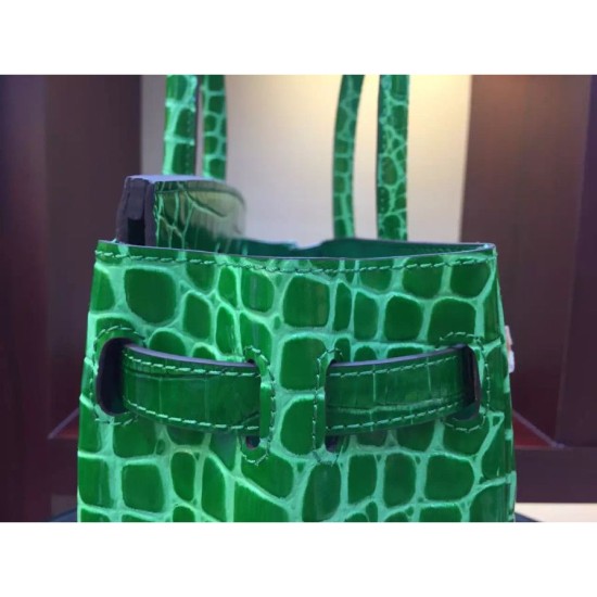 Replica Borse Hermes Birkin 30cm 35CM in pelle di coccodrillo di bambù