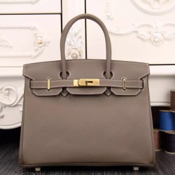 Replica Borse Hermes Birkin 30cm 35CM in pelle étoupe Epsom