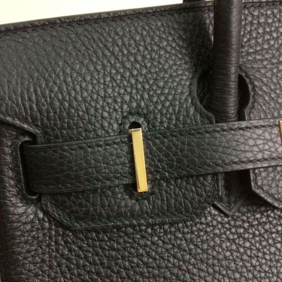 Replica Borse Hermes Birkin 30cm 35CM in pelle nera
