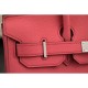 Replica Borse Hermes Birkin 30cm 35CM in pelle rosa rossetto Clemence