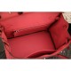 Replica Borse Hermes Birkin 30cm 35CM in pelle rosa rossetto Clemence
