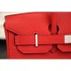 Replica Borse Hermes Birkin 30cm 35CM in pelle rossa Clemence