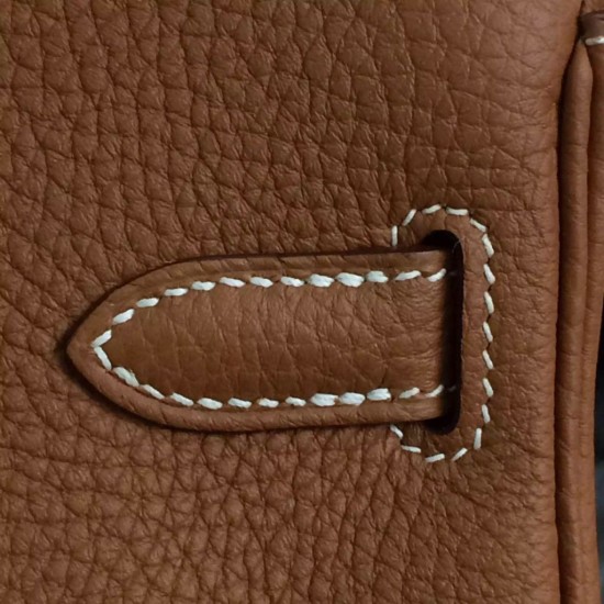 Replica Borse Hermes Birkin 30cm 35CM pelle marrone Clemence
