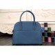 Replica Borse Hermes Bolide Tote  In Cuoio Blu