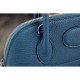 Replica Borse Hermes Bolide Tote  In Cuoio Blu