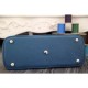 Replica Borse Hermes Bolide Tote  In Cuoio Blu