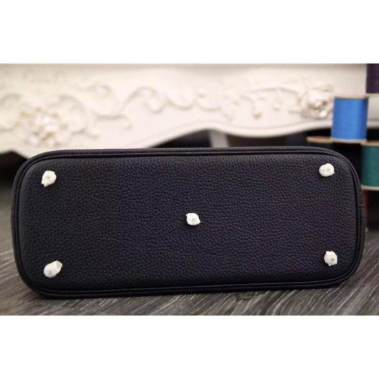 Replica Borse Hermes Tote Bolide In Pelle Nera