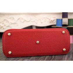 Replica Hermes Bolide Borse Tote In Cuoio Rosso