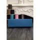 Replica Borse Hermes Kelly Mini Pochette in pelle blu Epsom