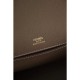 Replica Borse Hermes Kelly Pochette in pelle Etain Epsom