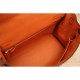 Replica Borsa Kelly Hermes 28cm 32cm arancione Pelle Clemence