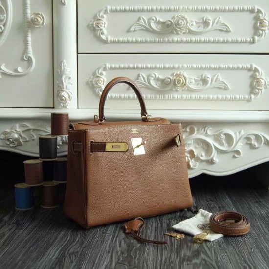 Replica Borsa Kelly Hermes 28cm 32cm Bruno Clemence Pelle