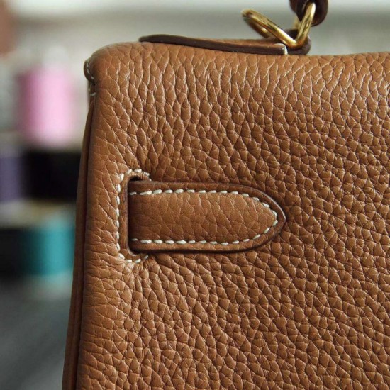 Replica Borsa Kelly Hermes 28cm 32cm Bruno Clemence Pelle