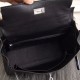 Replica Borsa Kelly Hermes 28cm 32cm  Nero Pelle Clemence