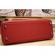 Replica Borsa Kelly Hermes 28cm 32cm Rosso Pelle Clemence