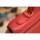 Replica Borsa Kelly Hermes 28cm 32cm Rosso Pelle Clemence