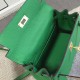 Replica Hermes Kelly 20 CM Bamboo Borsa Clemence Pelle