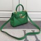 Replica Hermes Kelly 20 CM Bamboo Borsa Clemence Pelle