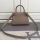 Replica Hermes Kelly 25CM Borsa Grigio Clemence Pelle